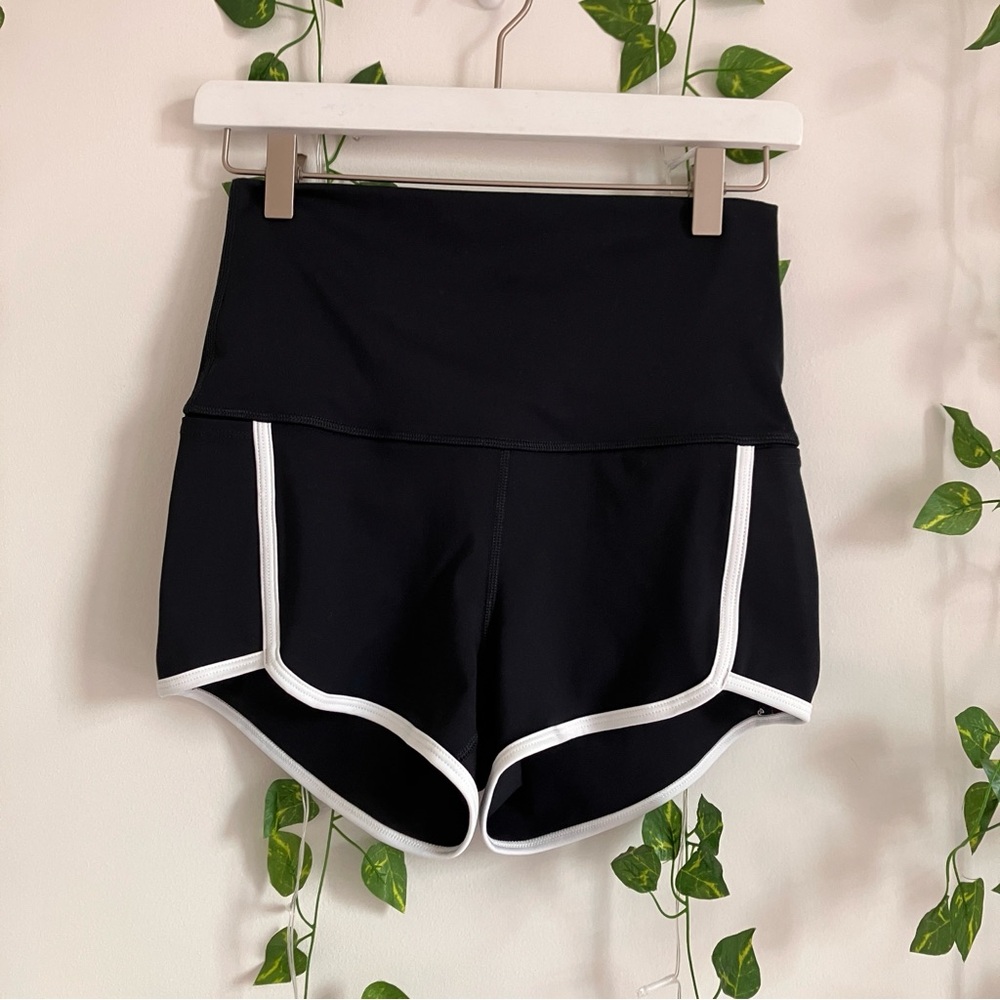 FP Movement Island Time black high waist shorts S